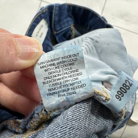 Happy x Nature Jeans Womens 32 Blue Ultra High Rise Skinny Medium Wash Casual - Picture 6 of 12